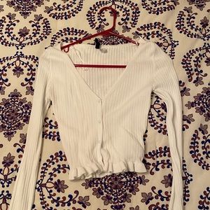 White H&M Crop Top